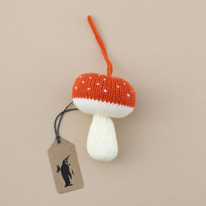 white-and-red-spotted-mushroom-knit-ornament-with-hanging-thread