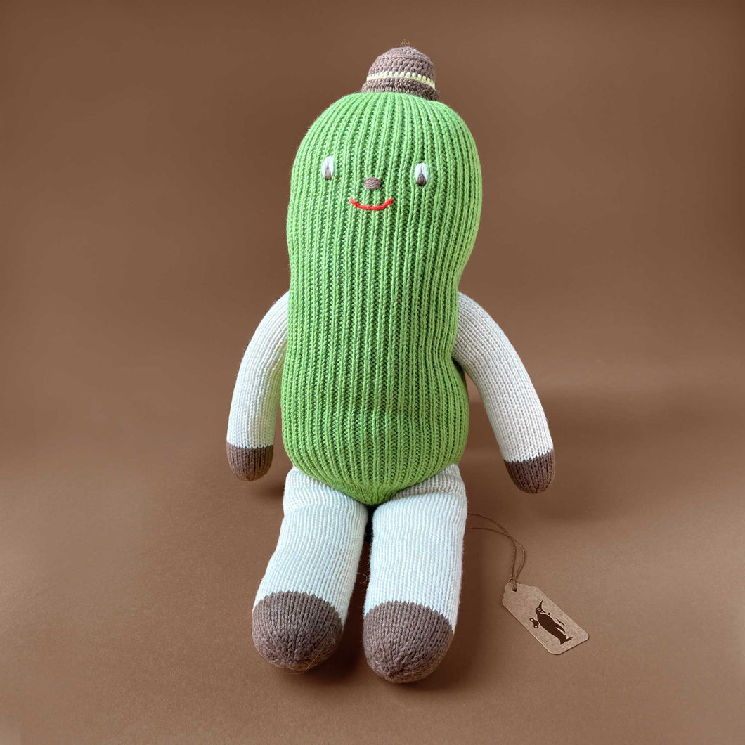 Hand-Knit Pickle Doll - Stuffed Animals - pucciManuli