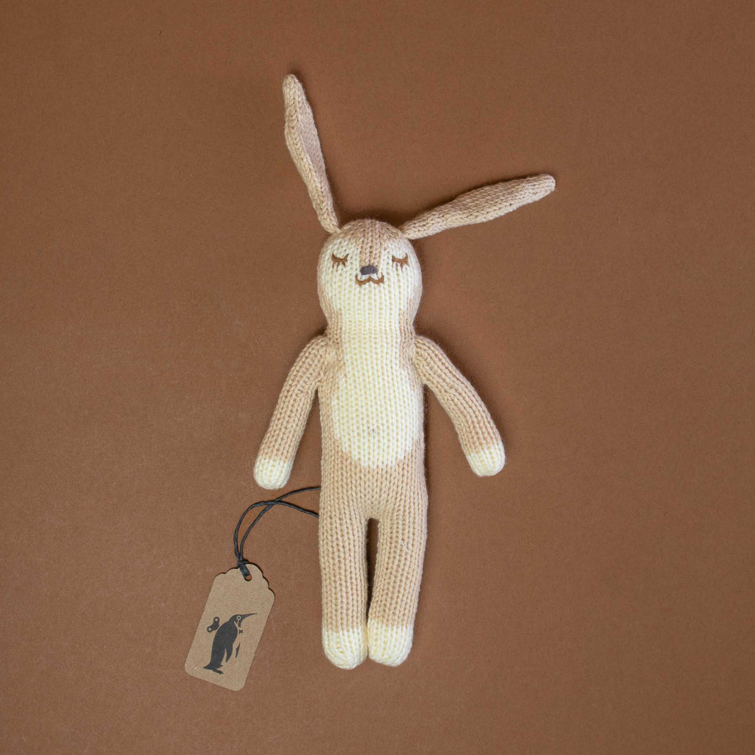 hand-knit-brown-bunny-with-long-ears-and-white-belly