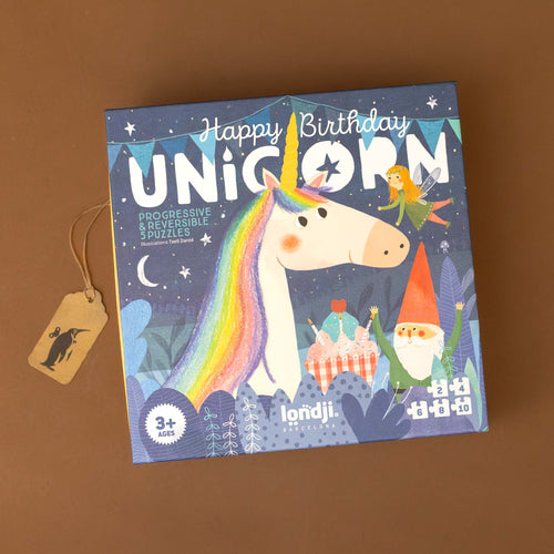 happy-birthday-unicorn-progressive-puzzle-box-featuring-a-unicorn-with-a-rainbow-mane-gnome-cupcake-and-fairy-in-a-star-lit-night
