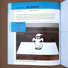 Load image into Gallery viewer, interior-page-how-to-draw-3D-ghost