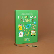 Load image into Gallery viewer, i-love-my-planet-interactive-card-set-in-green-box