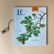 Load image into Gallery viewer, if-hard-cover-book-illustrated-with-green-fish-made-to-look-like-leaves-of-a-fruit-tree