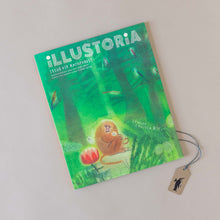 Load image into Gallery viewer, green-illustrated-magazine-cover-monkeys