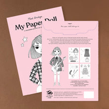 Load image into Gallery viewer, Indigo Paper Doll Coloring Kit - Arts &amp; Crafts - pucciManuli