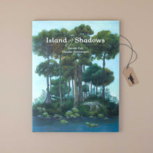 Load image into Gallery viewer, book-cover-showing-a-small-island-with-big-pine-trees