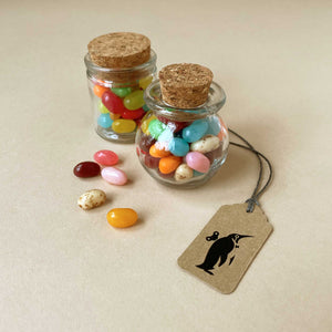 Little Glass Jar of Jelly Beans - Food - pucciManuli