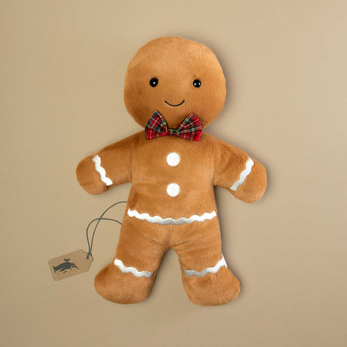 jolly-gingerbread-fred-large-2023-with-red-tartan-bowtie