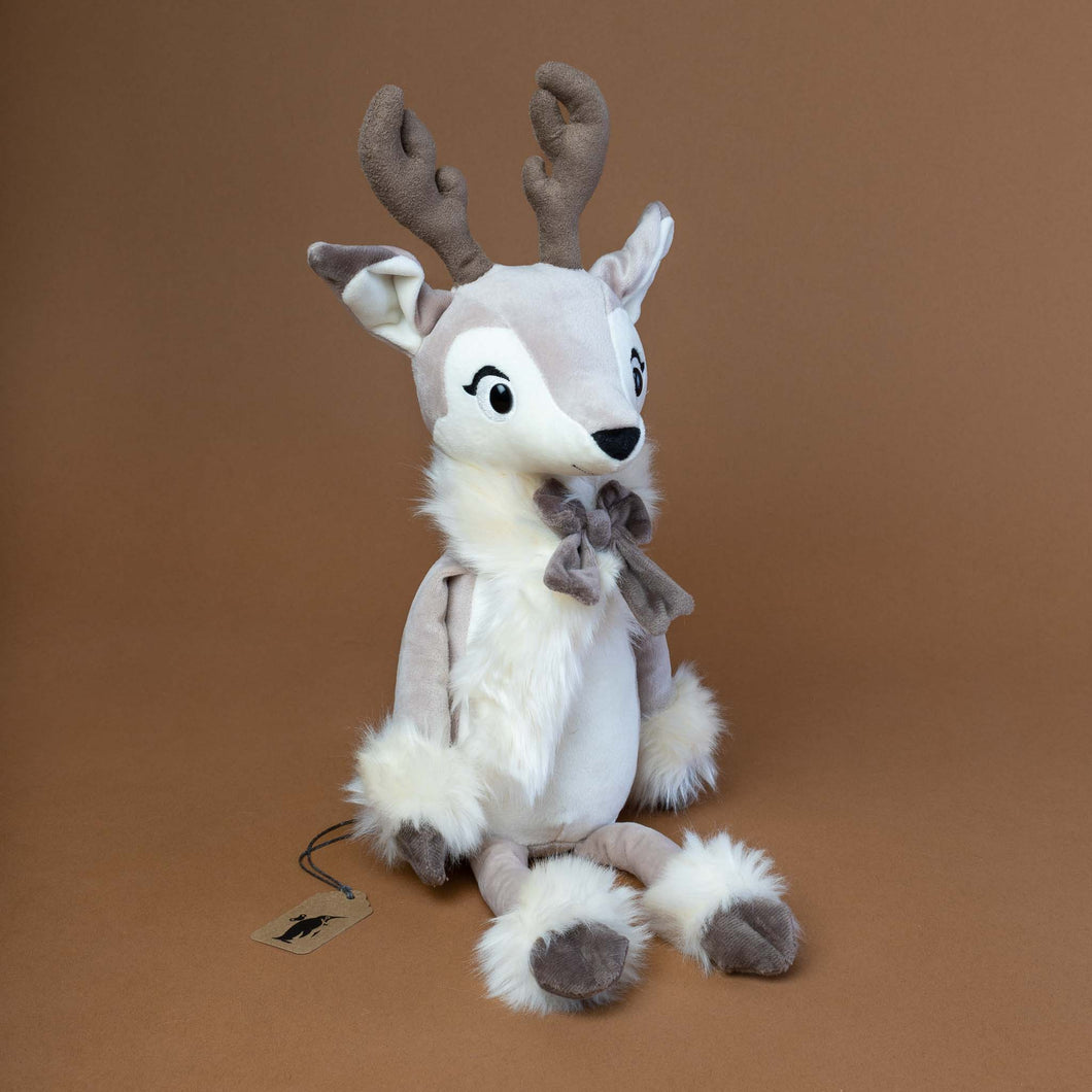 joy-reindeer-stuffed-animal-fur-collar-with-velvet-tie-and-fur-cuffs