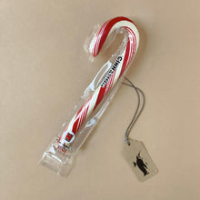 Load image into Gallery viewer, white-and-red-striped-cinnamon-candy-cane