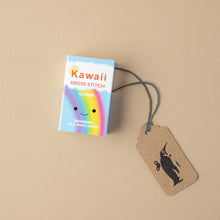Load image into Gallery viewer, kawaii-matchbox-cross-stitch-kit-rainbow-box