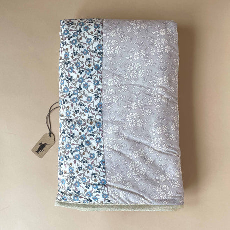 liberty-blanket-prune-pattern-in-grey-and-blue-floral-pattern-with-gold-trim