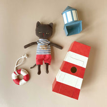 Load image into Gallery viewer, Sauveteur Cat with Lighthouse Tower - Dolls &amp; Doll Accessories - pucciManuli
