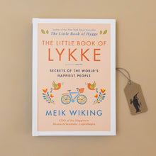 Load image into Gallery viewer, soft-blush-cover-with-scandinavian-bird-bicycle-floral-imagery-on-little-book-of-lykke-cover