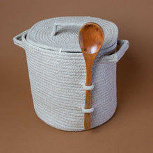 Load image into Gallery viewer, detail-of-cook-pot-basket-and-wooden-spoon