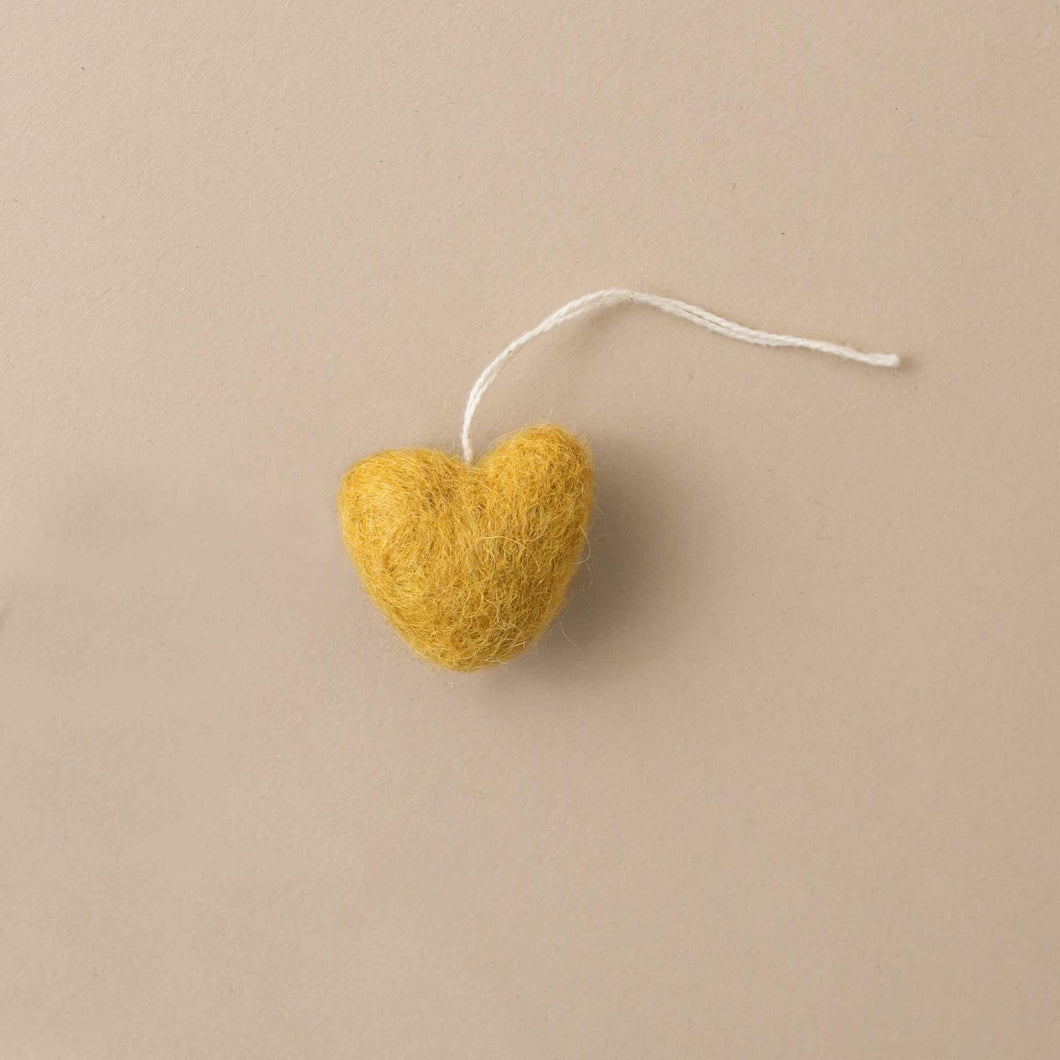 little-felted-heart-ornament-ochre-yellow