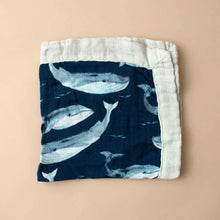 Load image into Gallery viewer, Little Lovie | Blue Whale - Baby (Lovies/Swaddles) - pucciManuli