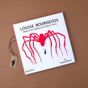 book-cover--showing-red-gigantic-spider-holding-a-swing-with-a-woman-sitting