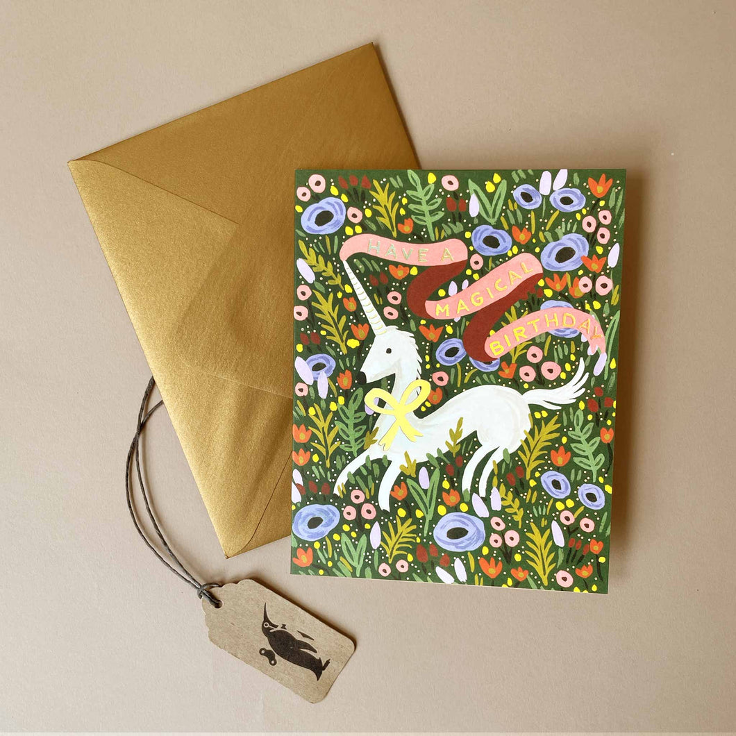 Magical Birthday Greeting Card - Greeting Cards - pucciManuli