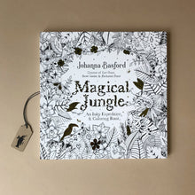 Load image into Gallery viewer, magical-jungle-coloring-book-front-cover