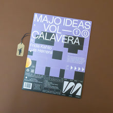 Load image into Gallery viewer, majo-ideas-sticker-based-art-kit-calavera-lavender-and-black-container