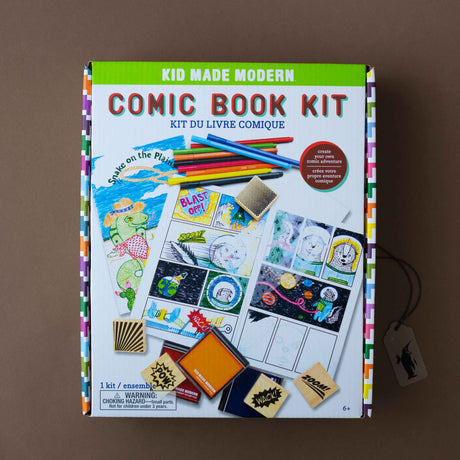 make-your-own-comic-book-craft-kit-front-of-box