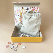 Load image into Gallery viewer, making-magic-puzzle-pieces-in-fabric-bag