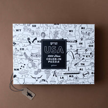 Load image into Gallery viewer, Maptote USA Color-In 1000pc Puzzle - Puzzles - pucciManuli