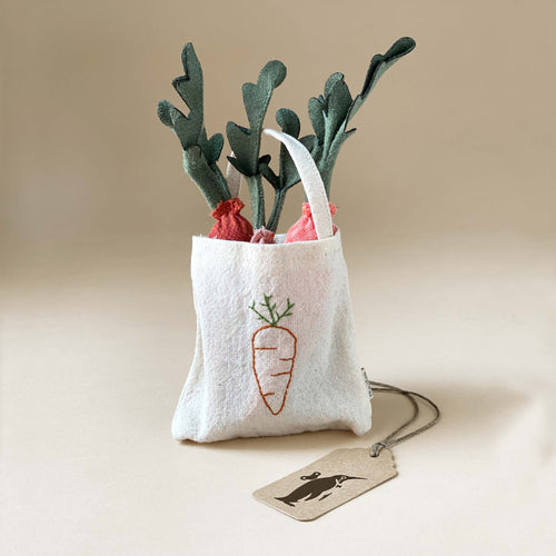 Matchbox Mouse Accessories | Carrots in Shopping Tote - Dolls & Doll Accessories - pucciManuli