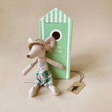 Load image into Gallery viewer, Matchbox Mouse Dad | Cabin de Pliage Set - Pretend Play - pucciManuli