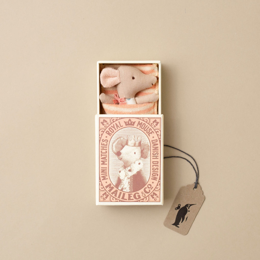 Matchbox Mouse Sleepy Wakey | Baby Girl - Dolls & Doll Accessories - pucciManuli