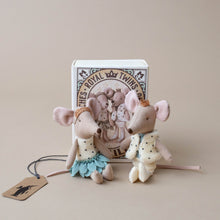 Load image into Gallery viewer, Matchbox Mouse Twins | Royal - Pretend Play - pucciManuli