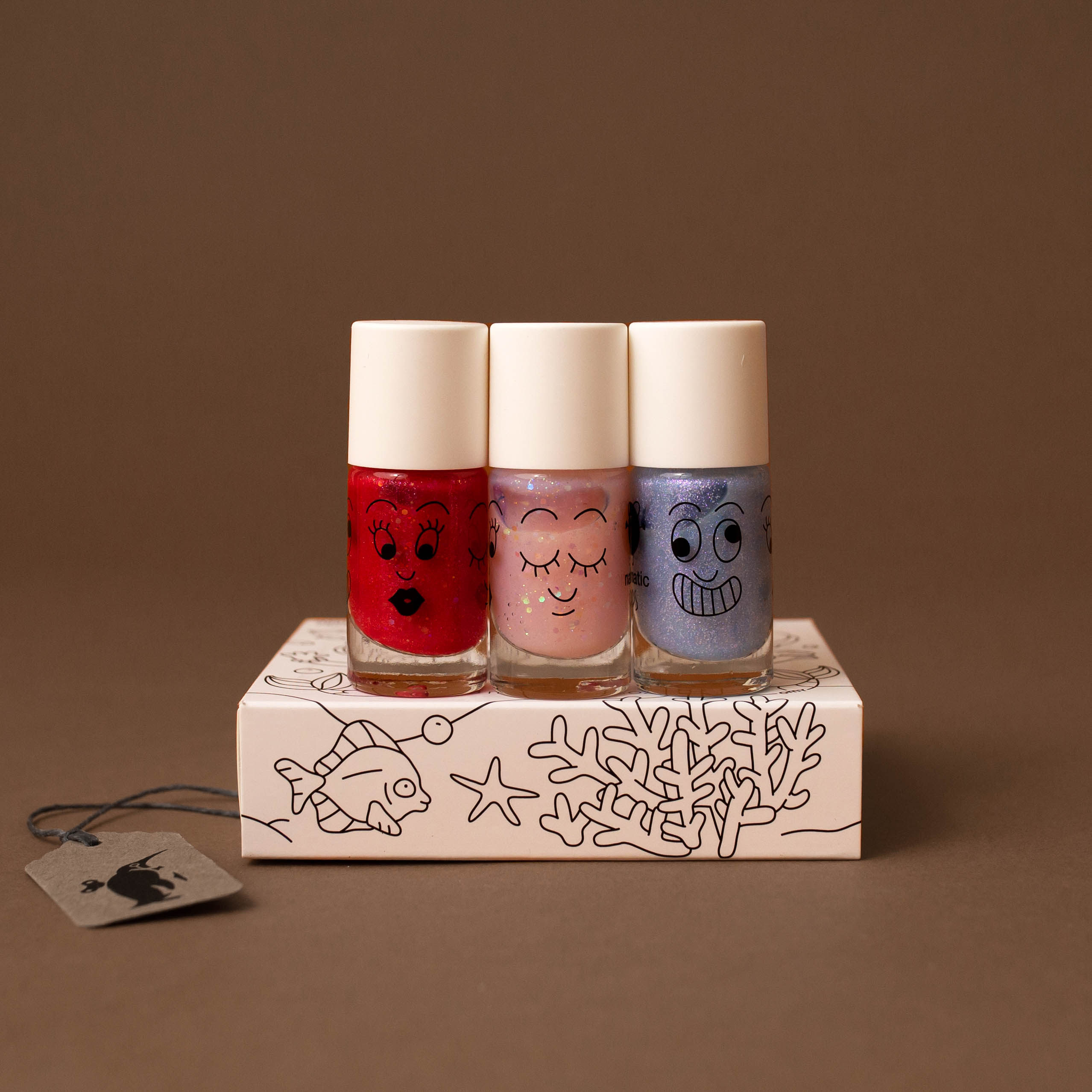 3-Piece Nail Polish Set | Mermaid - Accessories - pucciManuli