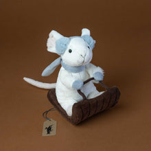 Load image into Gallery viewer,   merry-mouse-sledding-stuffed-animals