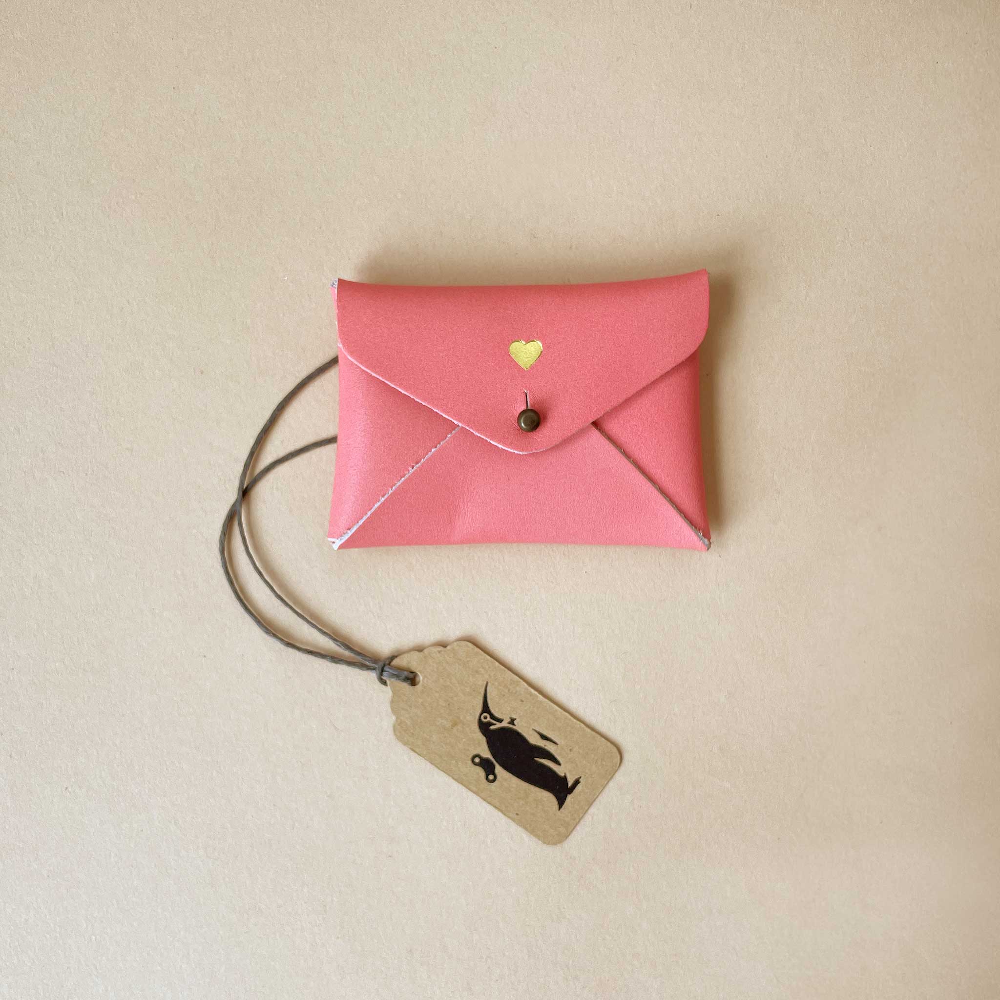 Mini Heart-Centered Pouch | Flamingo - Accessories - pucciManuli