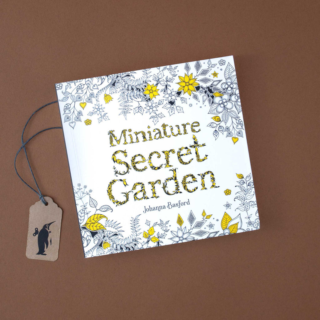 Miniature Secret Garden Coloring Book by Johanna Basford