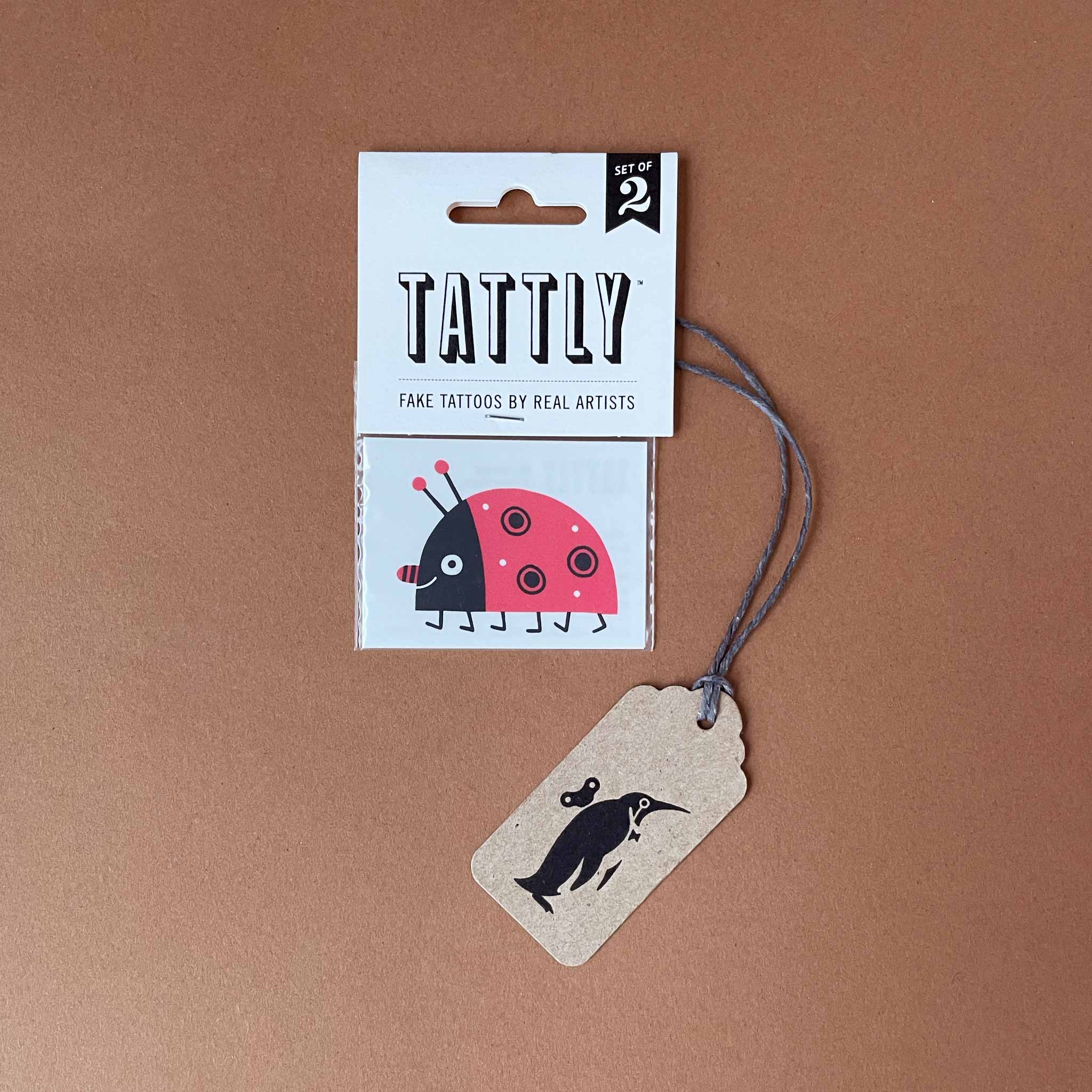 Mr. Ladybug Temporary Tattoo Pair – pucciManuli