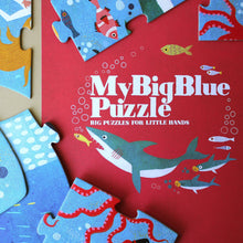 Load image into Gallery viewer, big-blue-puzzle-fish-illustration