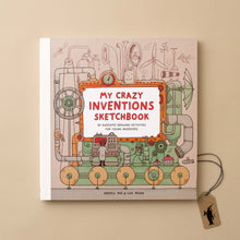 Load image into Gallery viewer, My-Crazy-Inventions-Sketchbook-Illustrated-Front-Cover