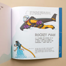 Load image into Gallery viewer, My-Crazy-Inventions-Sketchbook-illustrated-interior-page-rocket-design