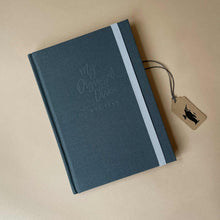Load image into Gallery viewer, my-organized-chaos-journal-with-dark-grey-fabric-hardcover