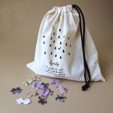 Load image into Gallery viewer, my-unicorn-glitter-puzzle-pieces-in-fabric-bag