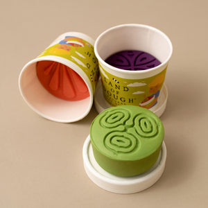 Natural Play Dough Trio | Secondary Colors - Arts & Crafts - pucciManuli