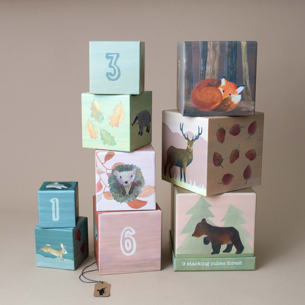 forest-themed-nesting-blocks-with-numbers-illustrated-animals-and-illustrated-items-on-each-side