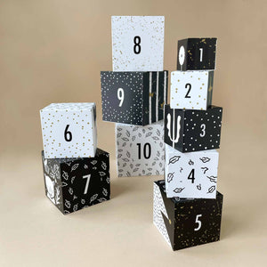 Nesting Blocks | Woodland Numbers - Baby (Toys) - pucciManuli