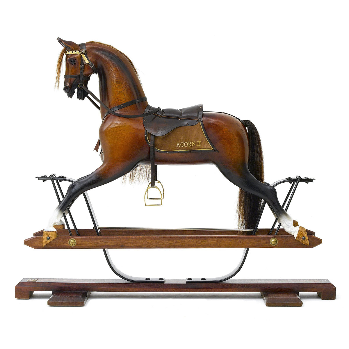 Antique Rocking Horse. Лошадь качалка от Стивенсон. Плоская деревянная лошадка с всадником. Kelli Ali Rocking Horse. Chariot перевод