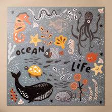 Load image into Gallery viewer, Ocean Life 24pc Floor Puzzle - Puzzles - pucciManuli
