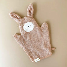 Load image into Gallery viewer, Organic Cotton Bamboo Bunny Bath Mitt Set | Flower Garden - Baby (Accessories) - pucciManuli