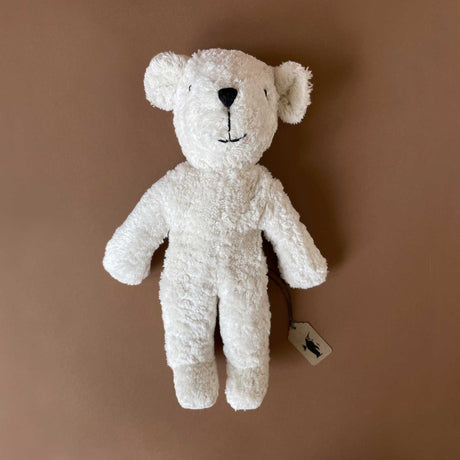 Organic Cotton Bear | White - Stuffed Animals - pucciManuli