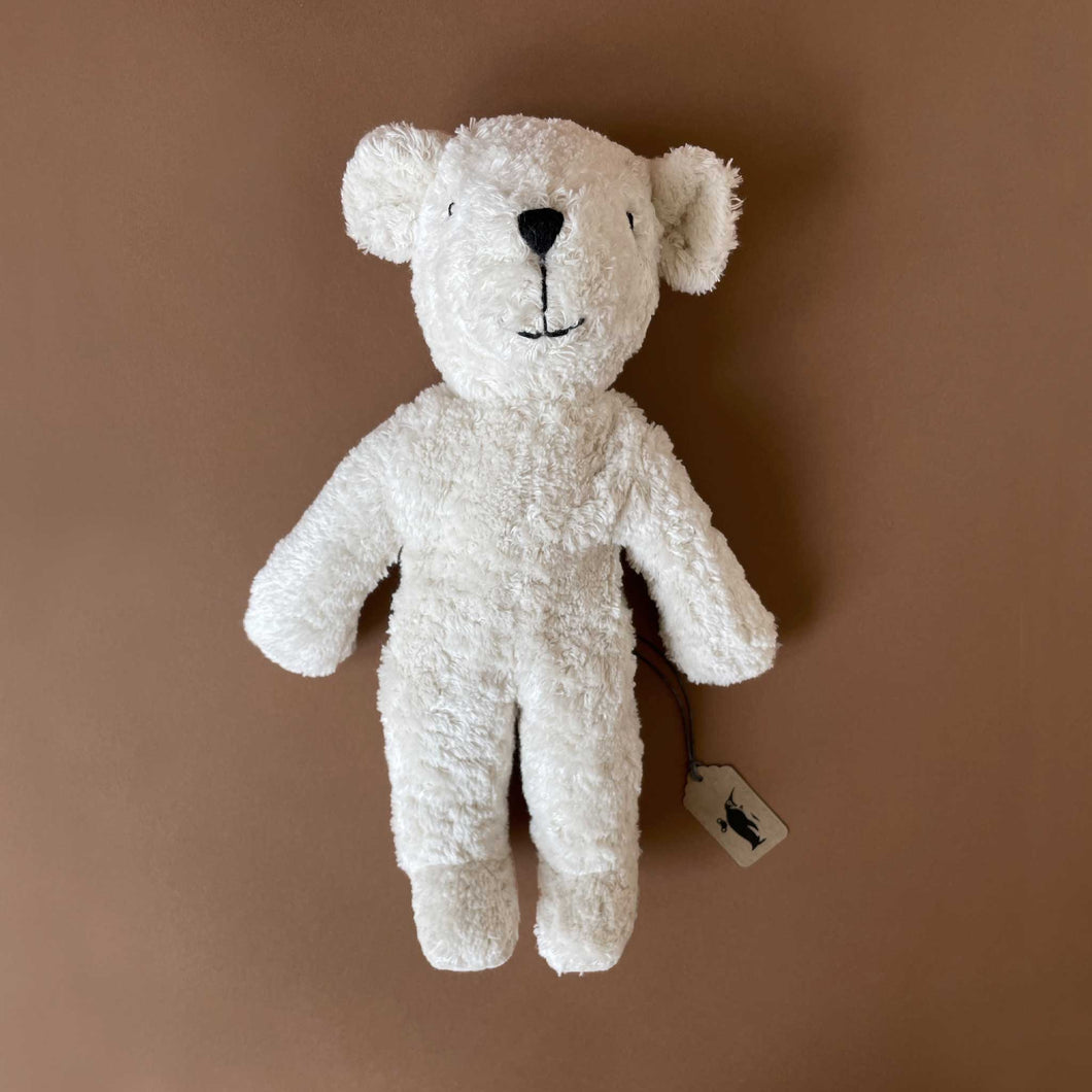 Organic Cotton Bear | White - Stuffed Animals - pucciManuli